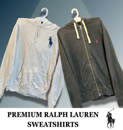 Camisetas de moletom Ralph Lauren, incluindo Big pony