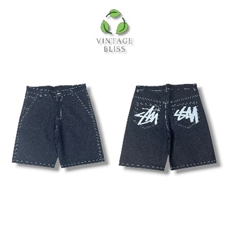 Shorts de trabajo estilo reworked de Stussy