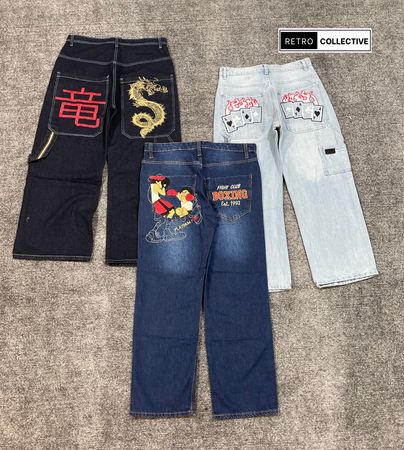 Retro Hip Hop Baggy Jeans {29/12}