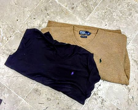 Suéter de V-cuello de Ralph Lauren