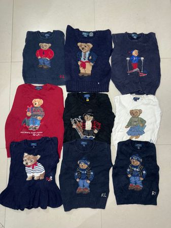 Ralph Lauren polo kids bear sweaters