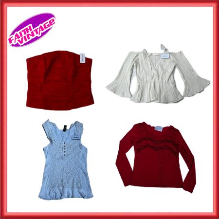 Red Town Dresses & Top Mix Bundle (FV-276)