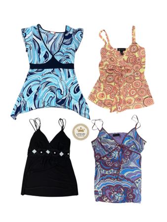 Y2K únicos tops lindos 10 pcs A 232