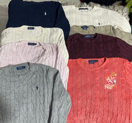 Ralph Lauren tricot torsadé