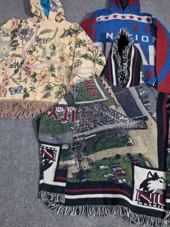 Upcycle Tapestry Hoodie