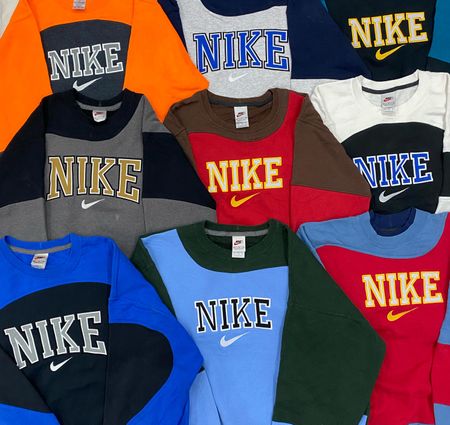 Custom handpick Reworked Nike Sweatshirts - 20 Pieces