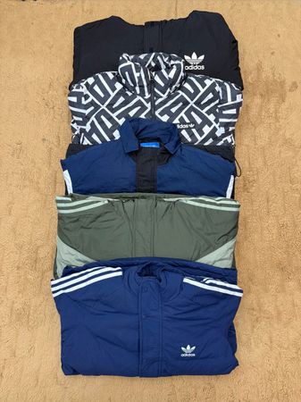 Jaquetas Puffers Adidas Trefoil