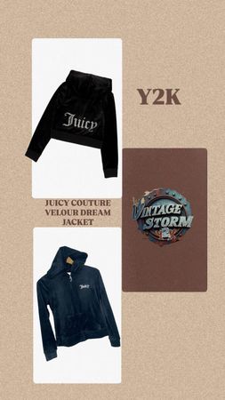 Y2K Juicy Couture Velour Dream Jacket