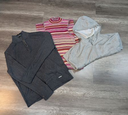 1761 - Calvin Klein, Chaps Dress, Hoodies,¼ Zip , Sweater & Cardigan