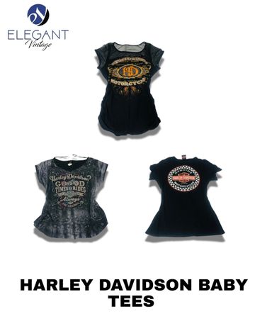 Harley Davidson Baby Tees - EVM0628