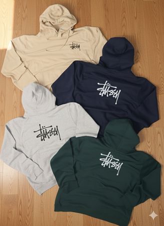 Stussy rework style mix pullover hoodies