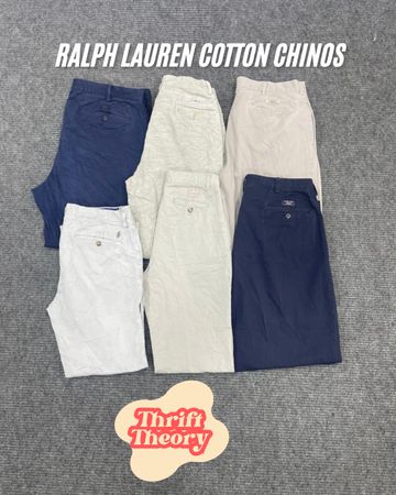 Ralph Lauren Cotton Chinos - (30/12)