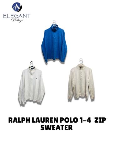 Ralph Lauren Polo 1-4 Zip Sweater - EVM0650