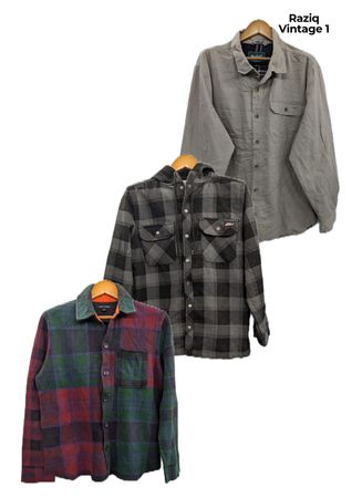 💥 RV1573 Camicie di Flanella