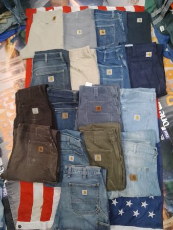 Carhartt pants 17 pcs