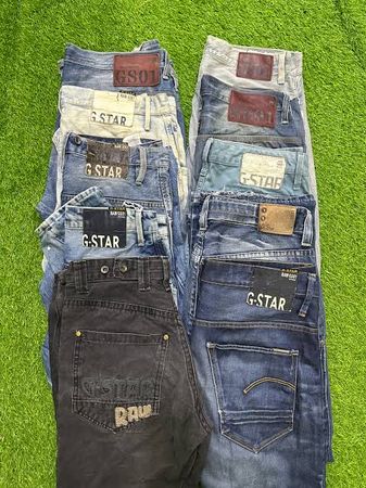 Jeans vintage G star escolhidos à mão personalizados