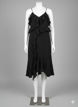 1780 - Abito stampato e semplice in stile Y2K