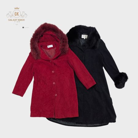 Y2K Wool Trench Coat