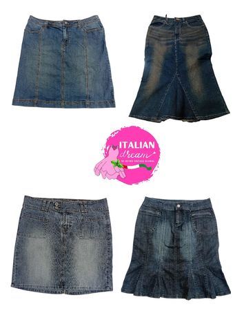 Y2k unique Denium mini skirt