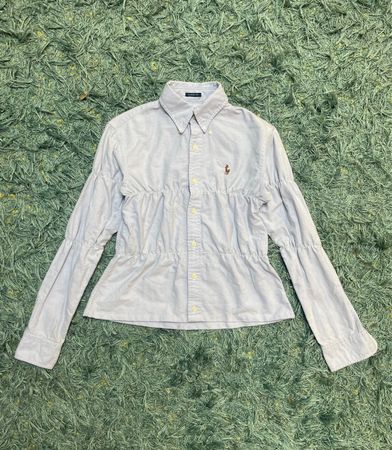 Upcycle Ralph Lauren blouses