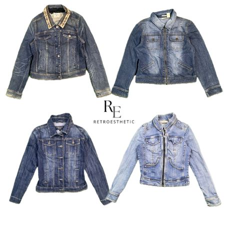 Y2K Britney Era Girl Denim Jacket RE-2691