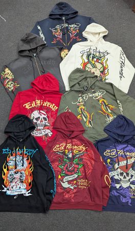 Felpe con cappuccio Ed Hardy da uomo, Collezione mista