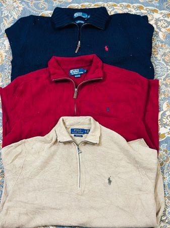 Custom handpick Ralph lauren 1/4 zip