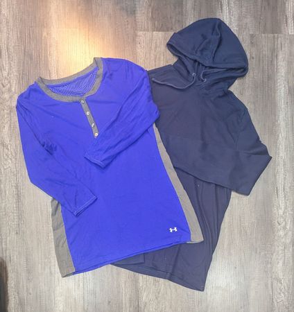1826 - Under Armour Full Sleeves T-Shirts Hoddie & ¼ Zip
