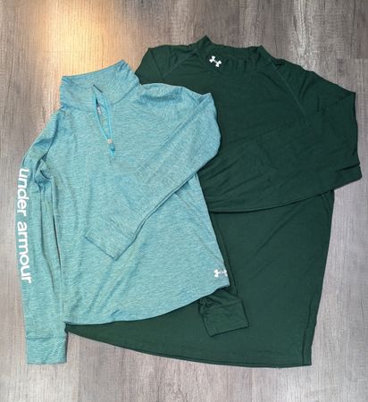 1828 - Under Armour Long Sleeve T-Shirts & 1/4 Zip
