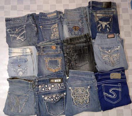 SILVER AND OTHER BRAND JEANS