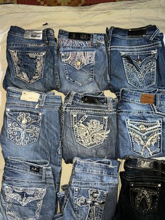 VIGOSS AND OTHER BRAND JEANS