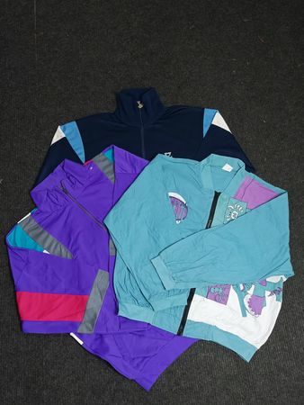 80s-90s Color Block Crazy Jackets