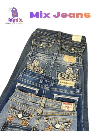 ミックスジーンズ (Miss Me, True Religion & Rock Revival)