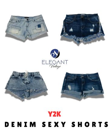 Y2K Denim Sexy Shorts - EV1697