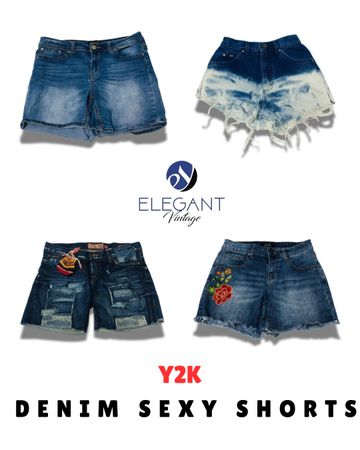 Y2K Denim Sexy Shorts - EV1698