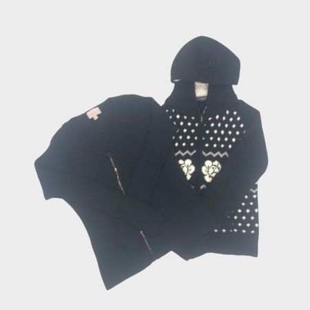 Maglione con zip Y2K