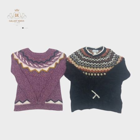 Y2K Fair Isle knitwear
