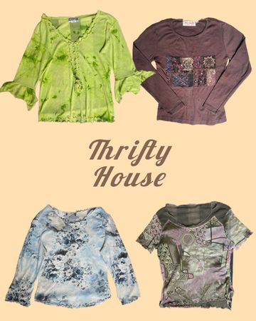 Y2K Mixed Tops