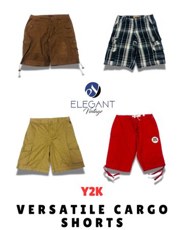 Y2K Versatile Cargo Shorts - EV1725