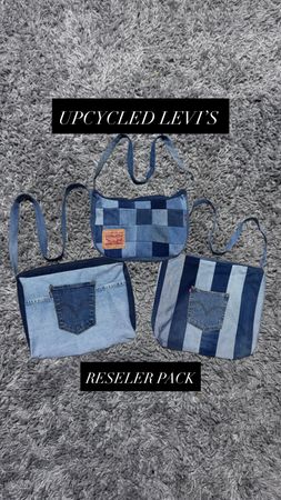 Upcycled Levi’s Denim Bags Reseller Pack