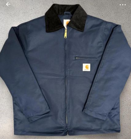 Carhartt rework style blue jackets