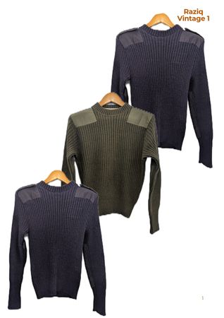 💥 RV1587 Army knitwear
