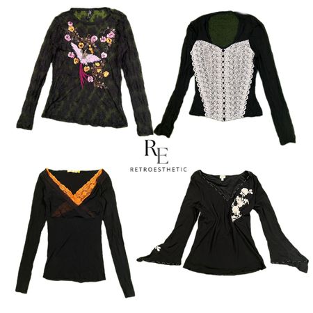 Y2k Edgy Girl Printed Full sleeve Tops RE-2695