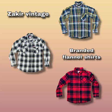 Branded Flanel shirts