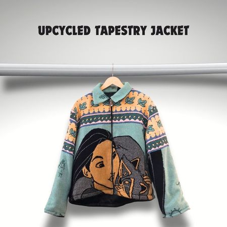 アップサイクルタペストリージャケット | MOQ 15個