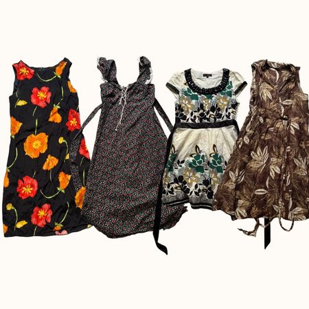 Y2K Floral Dress Bundle(DR-006)