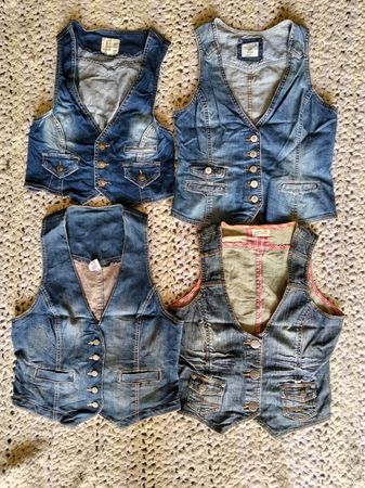 Denim waistcoat