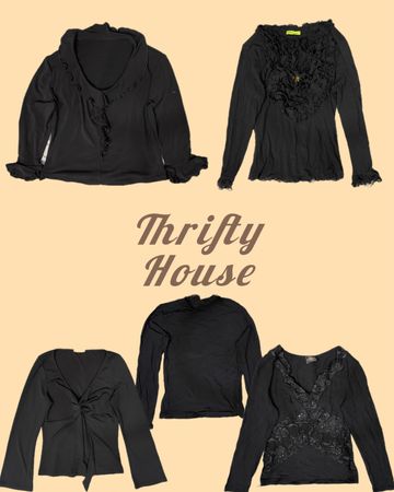 Wednesday Adams Era Y2k Tops(TH/029)