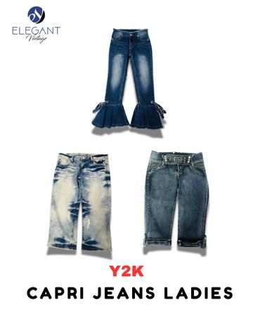Y2K Capri Jeans Ladies - EV1774