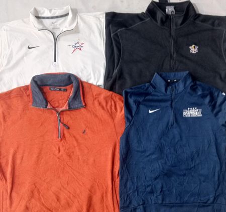 CR5772 ヴィンテージ ミックス ブランド クォータージッパーバンドル